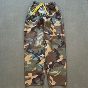 Vintage Camo Drawstring Pants